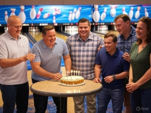 Mens Bowling Party